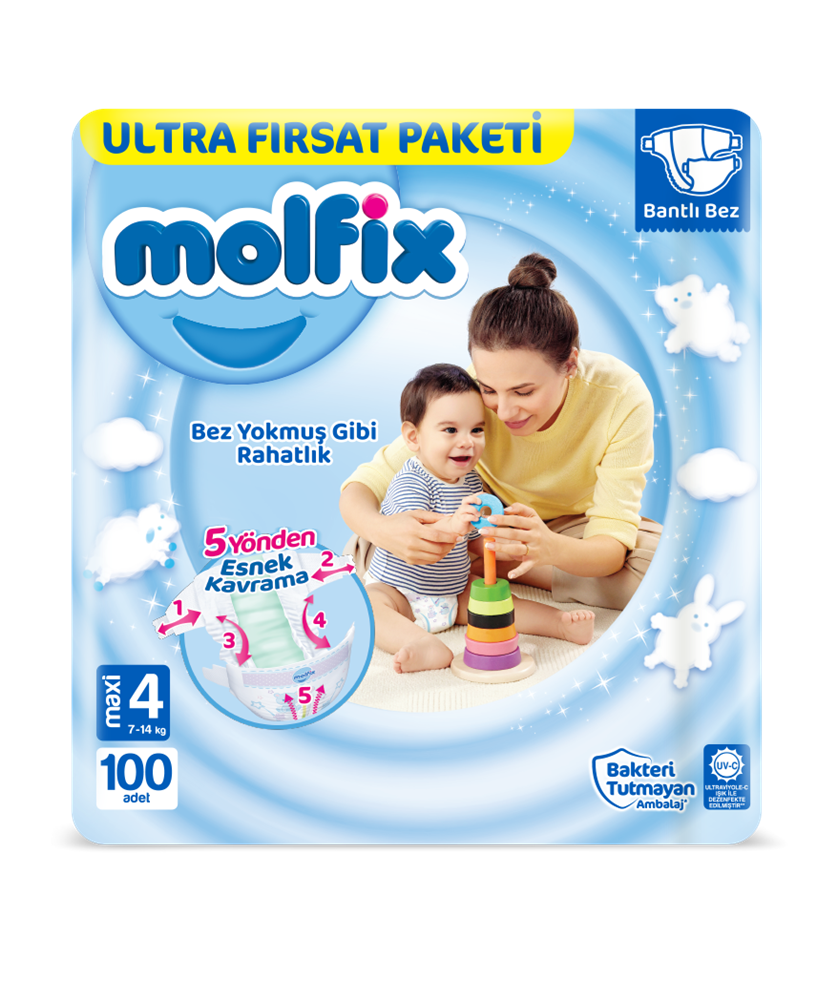 resm Molfix Ultra Fırsat Maxi 100'lü