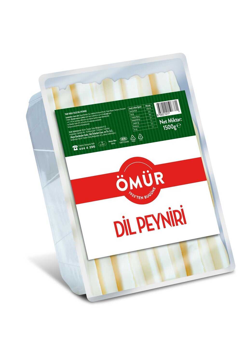 resm Ömür Dil Peyniri 1500 g