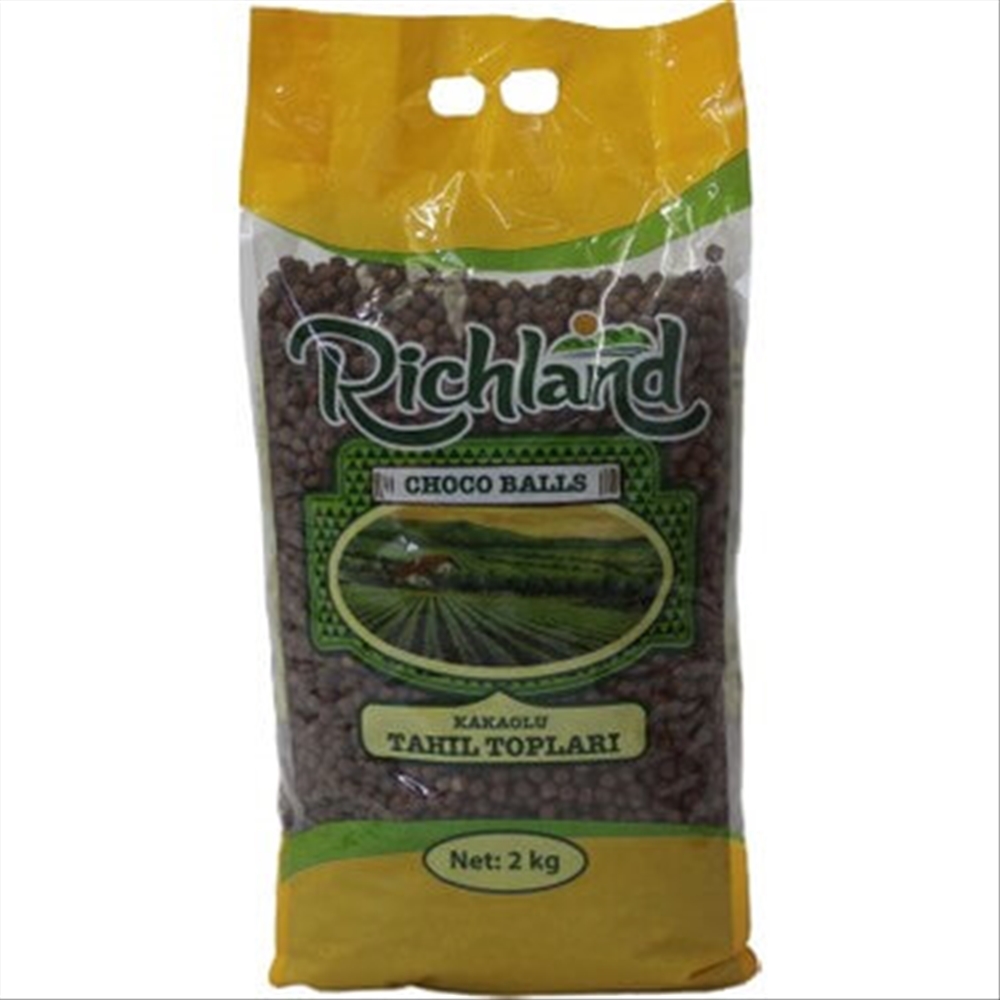 resm Richland Kakaolu Tahıl Topları Mısır Gevreği 2 kg