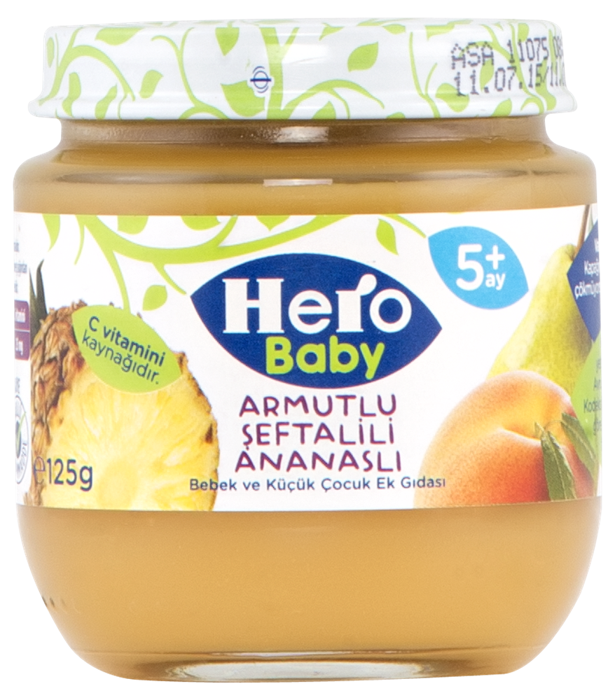 resm Ülker Hero Baby Armut & Ananas & Şeftali 125 g