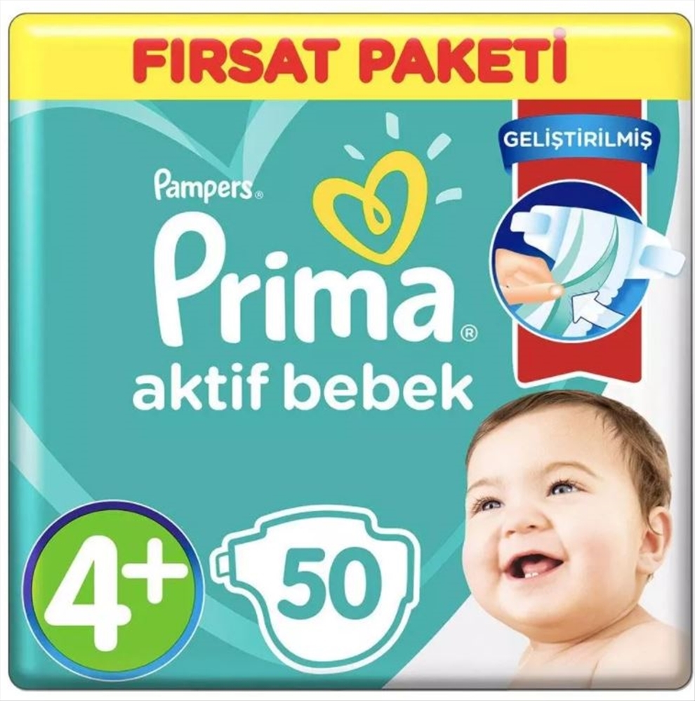 resm Prima Fırsat Paketi Maxi Plus (4+) 50'li