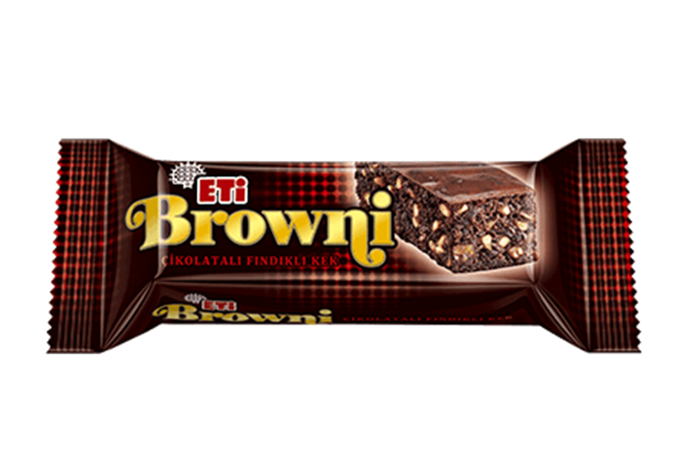 resm Eti Browni Çikolatalı Fındıklı Kek 40 g 20'li