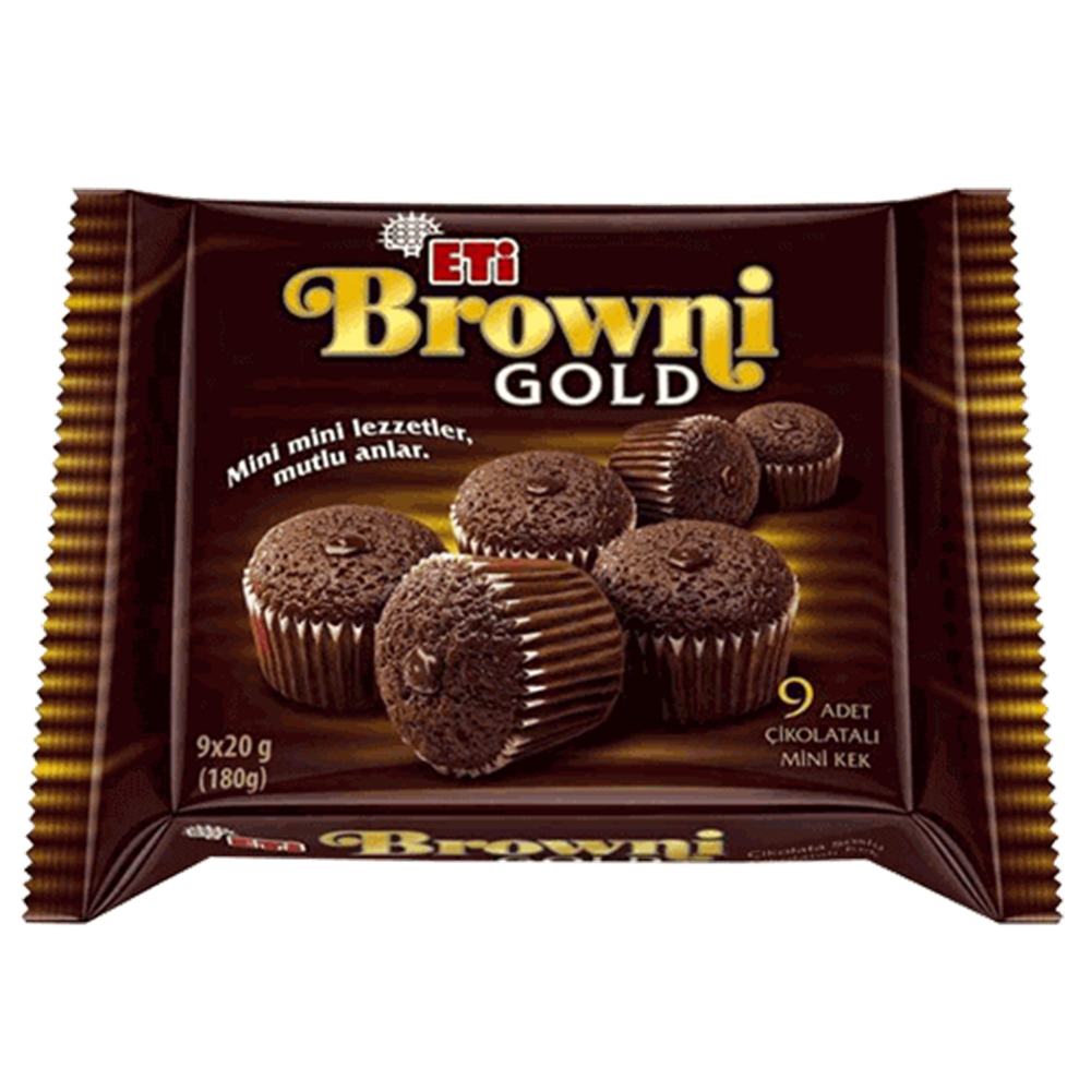 resm Eti Browni Gold Mini Kakaolu 9x20 g