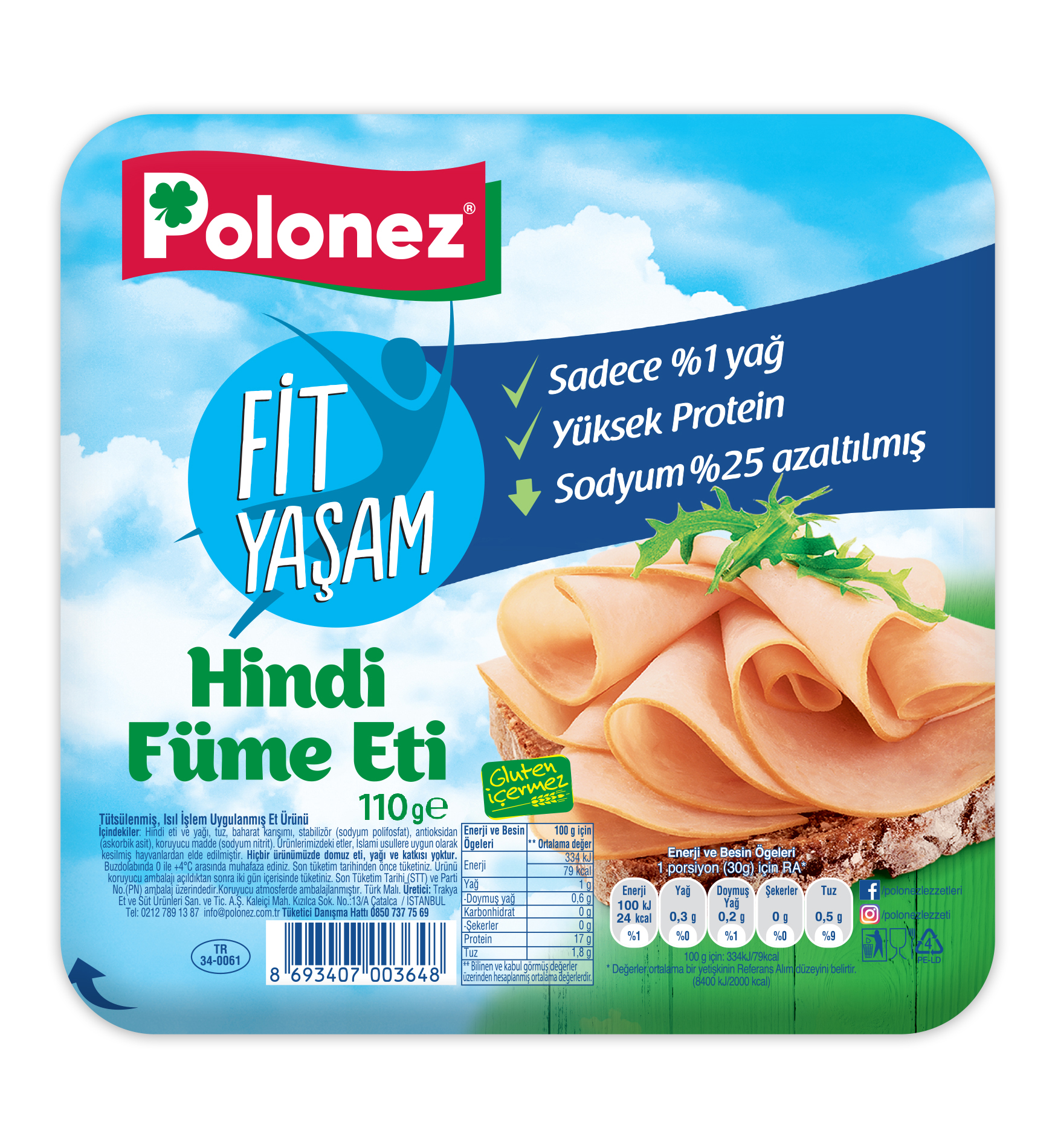 resm POLONEZ HİNDİ FÜME 110 G