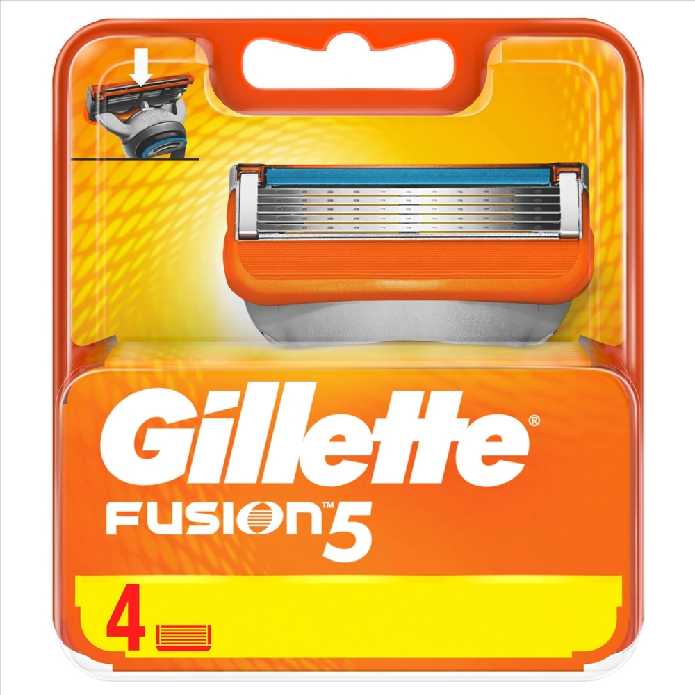 resm Gillette Fusion Tıraş Bıçağı 4'lü