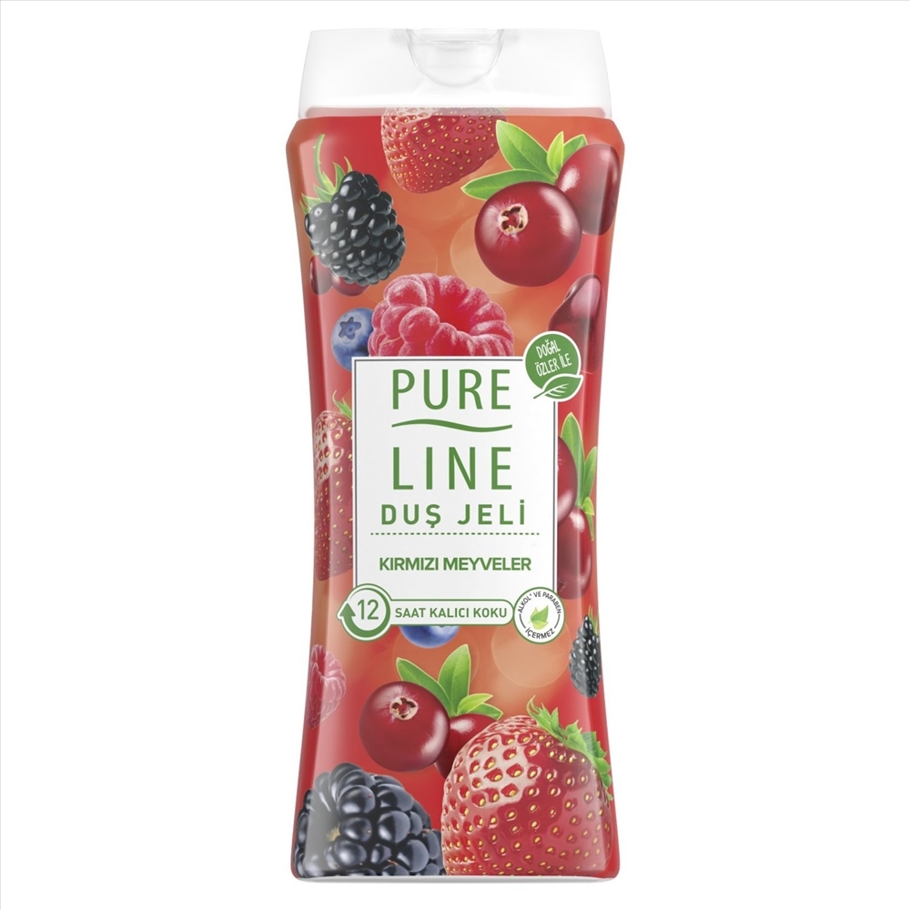 resm Pure Line Kırmızı Meyveler Duş Jeli 400 ml