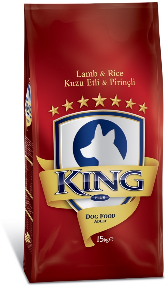 resm King Yetişkin Köpek Maması Kuzu Etli&Pirinçli 15 kg Adet