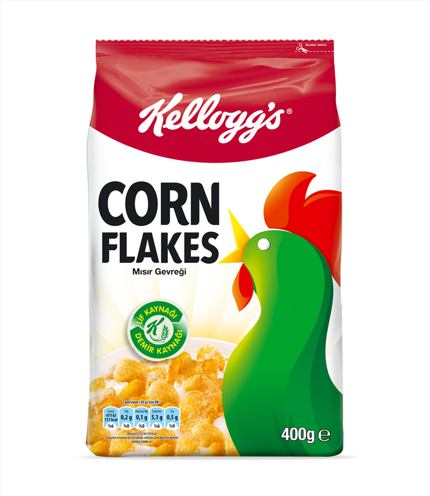 resm Ülker Kellogg's Cornflakes Mısır Gevreği 400 g