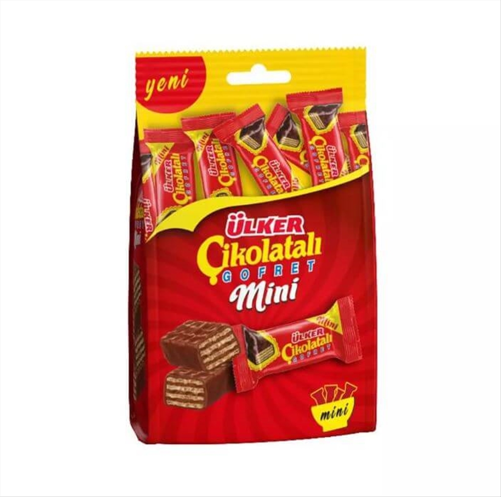 resm Ülker Çikolatalı Gofret Mini Paket 82 g