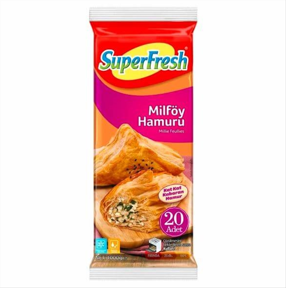 resm Superfresh Milföy Hamuru 1 kg