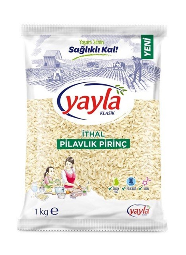 resm Yayla İthal Pilavlık Pirinç 1 kg