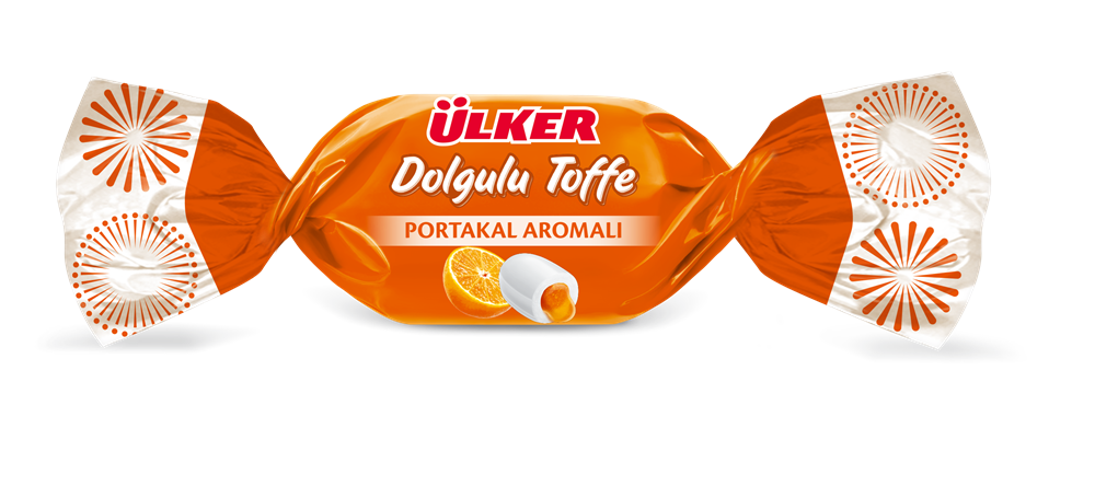 resm Ülker Toffe Portakallı Dolgulu Şeker 1 kg