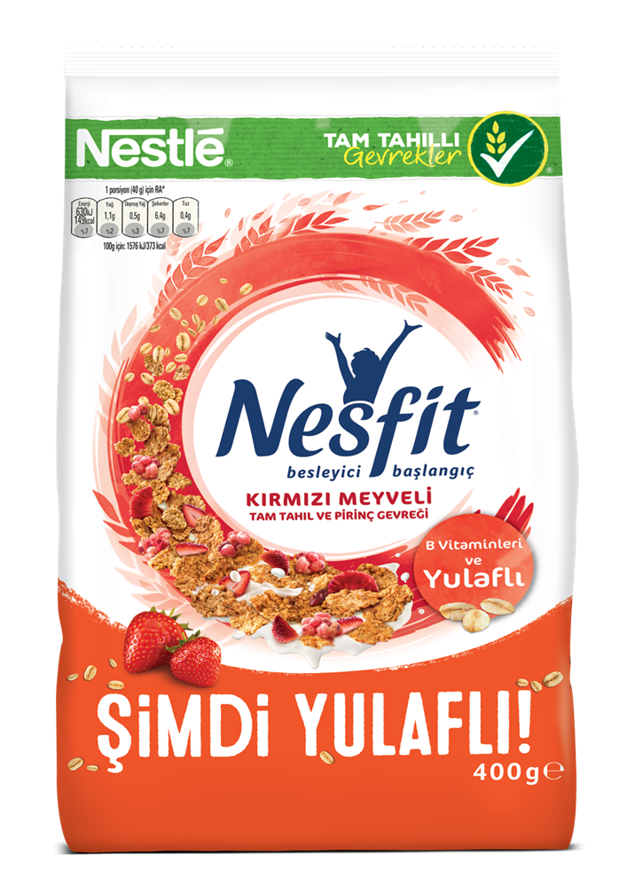 resm Nestle Nesfit Kırmızı Meyveli 400 g