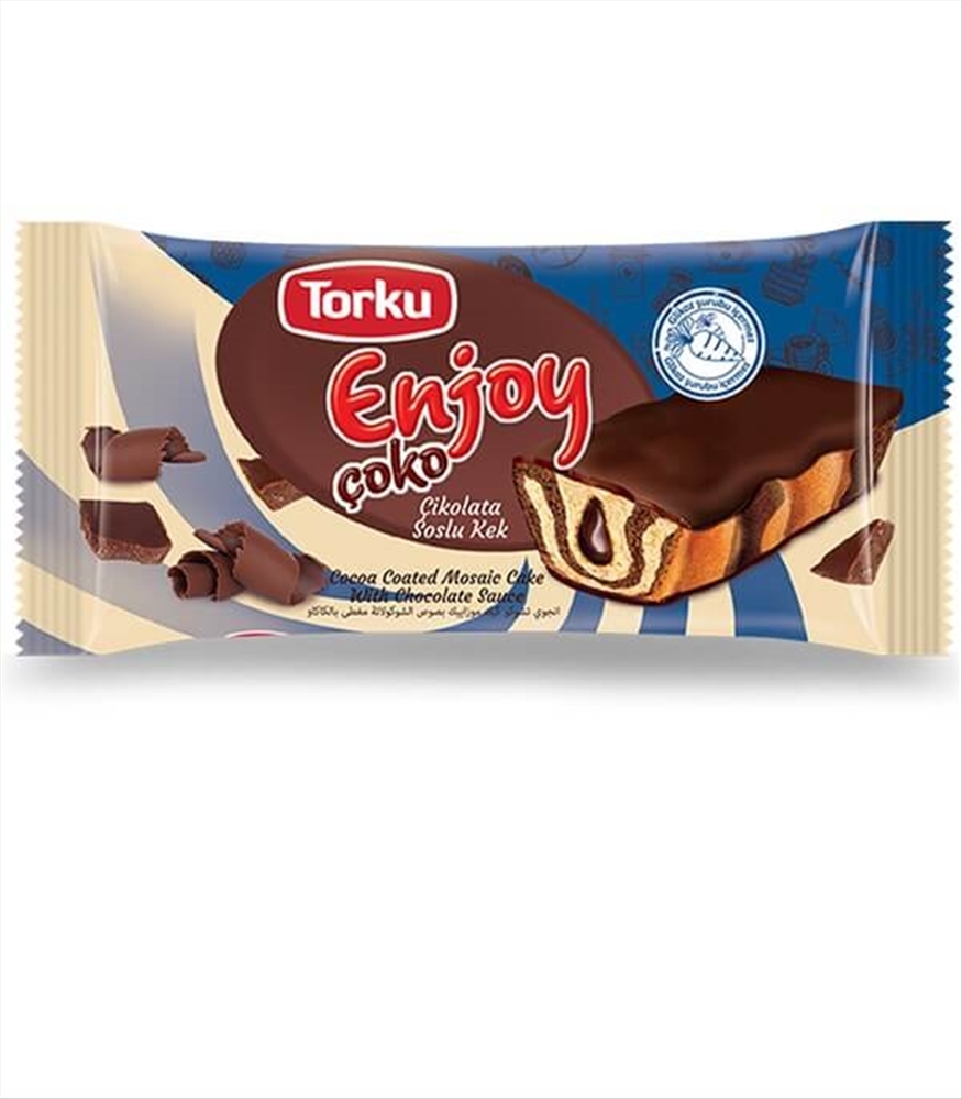resm Torku Enjoy Çoko Çikolata Soslu Kek 55 g 24'lü