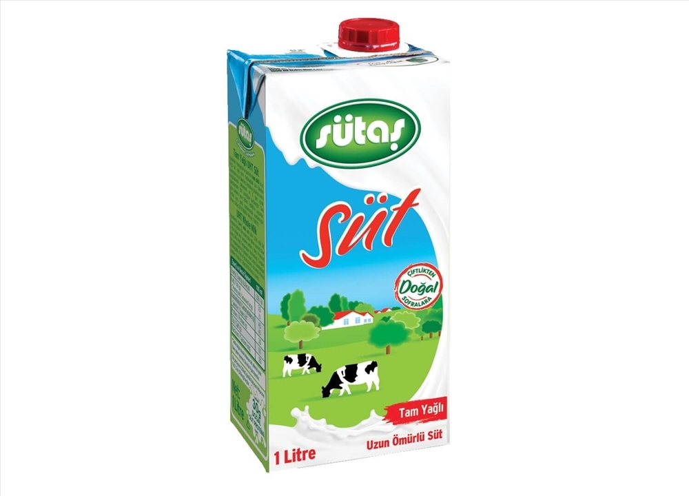 resm Sütaş Yağlı Süt 1 L