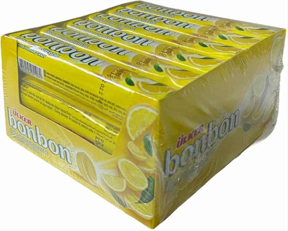 resm Ülker Bonbon Limon Aromalı Şeker 36 g 18'li