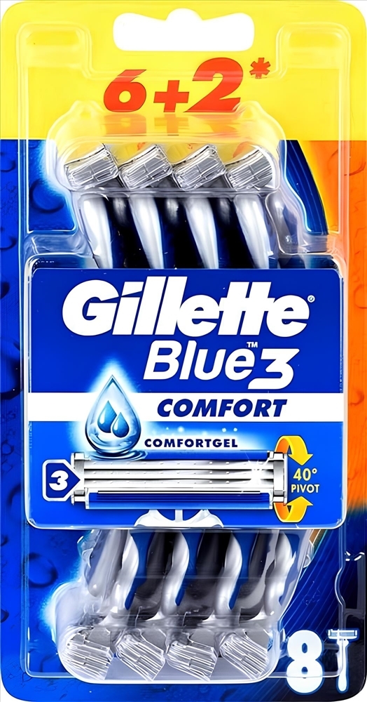 resm Gillette Blue 3 Comfort 6+2