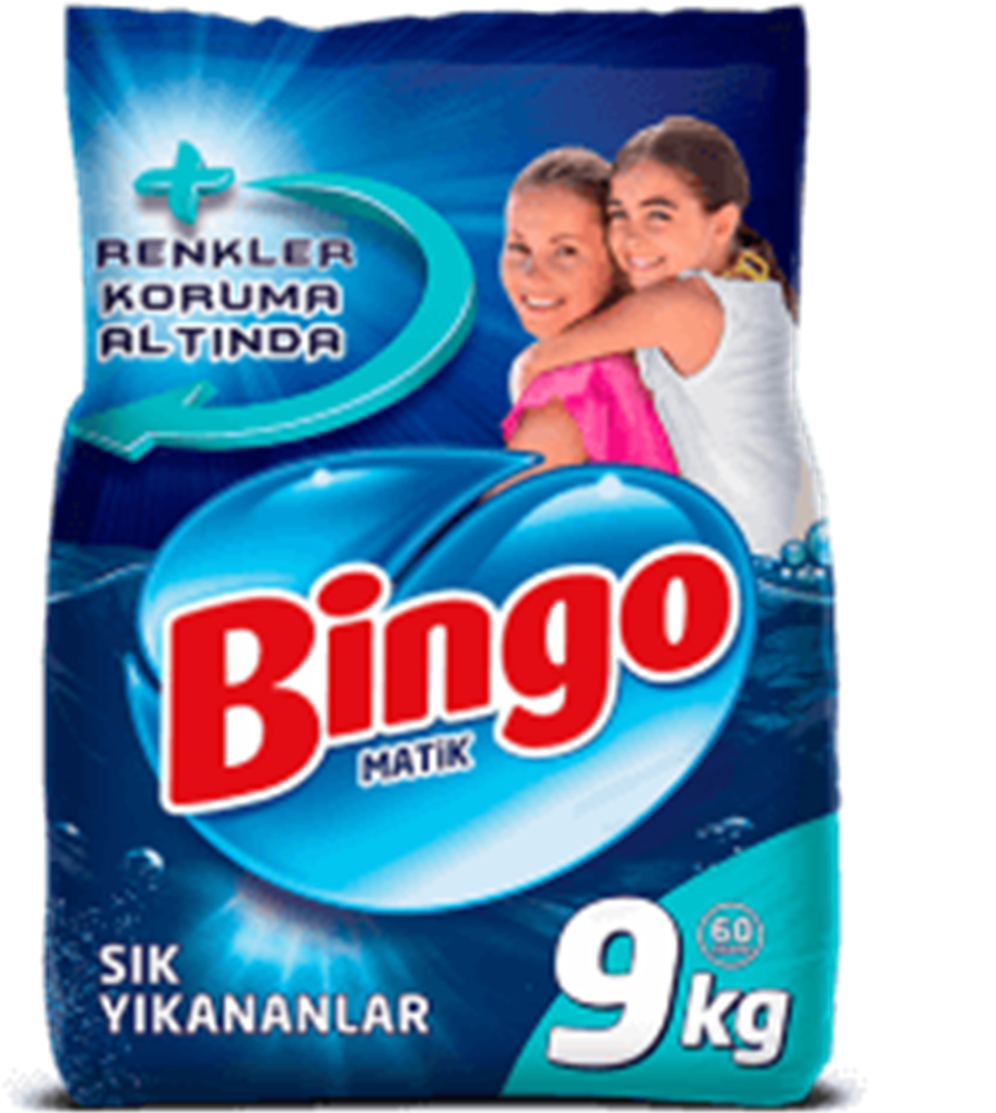 resm Bingo Soda Etkili Çamaşır Deterjanı Toz 9 kg