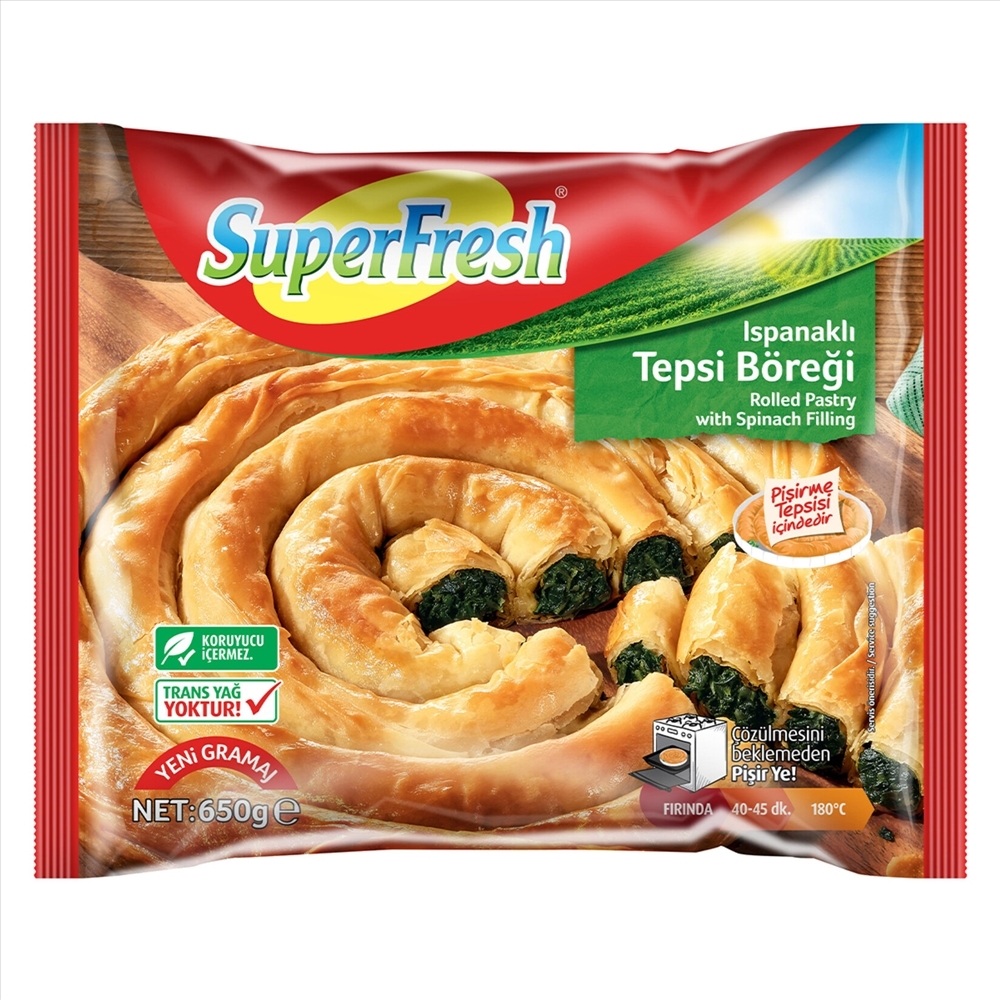 resm Superfresh Tepsi Böreği Ispanaklı 650 g