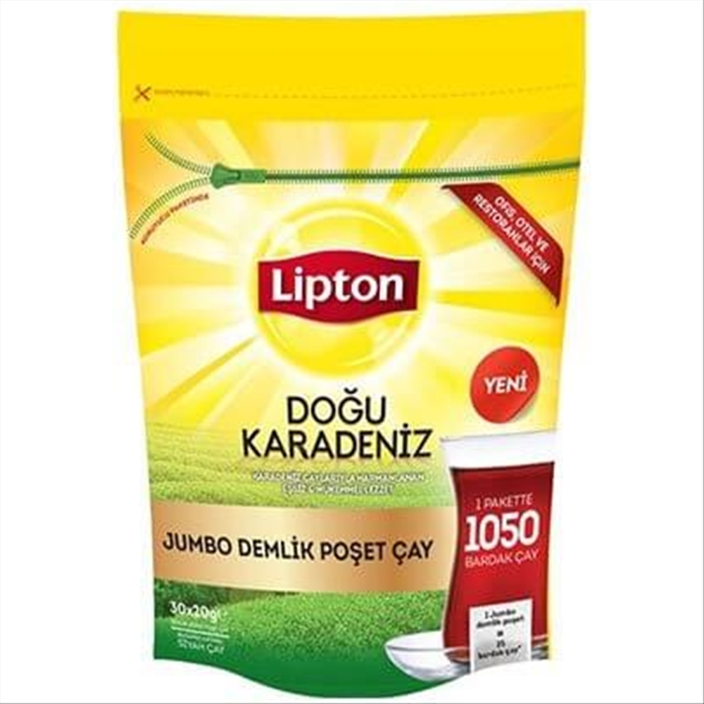 resm Lipton Doğu Karadeniz Demlik Poşet Çay 30x20 g