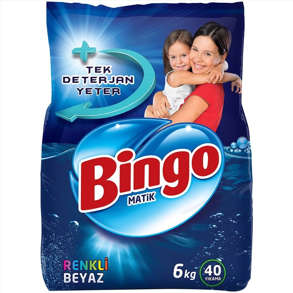 resm Bingo Çamaşır Deterjanı Toz 6 kg