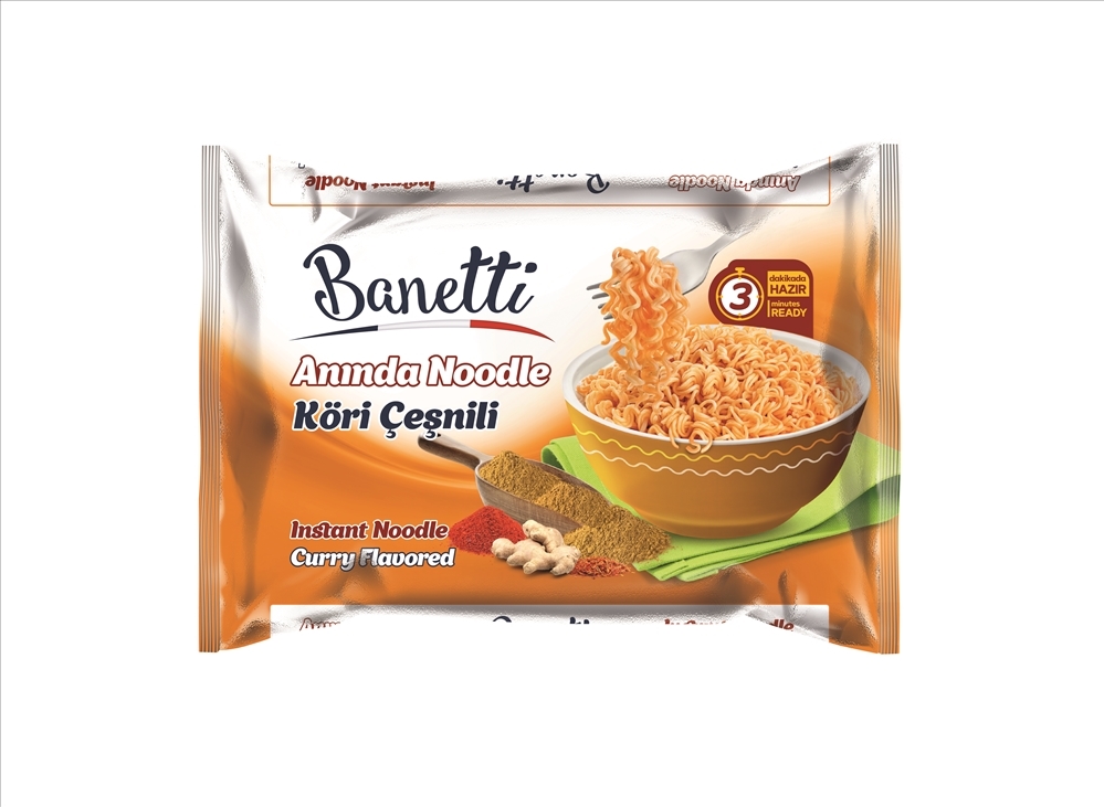 resm Banetti Noodle Köri Paket 75 g