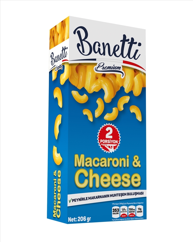 resm Banetti Macaroni Cheese 206 g