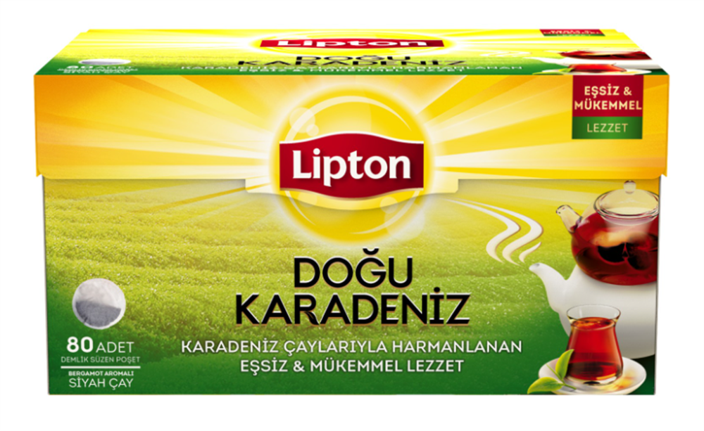 resm Lipton Doğu Karadeniz Demlik Poşet Çay 80x2,56 g