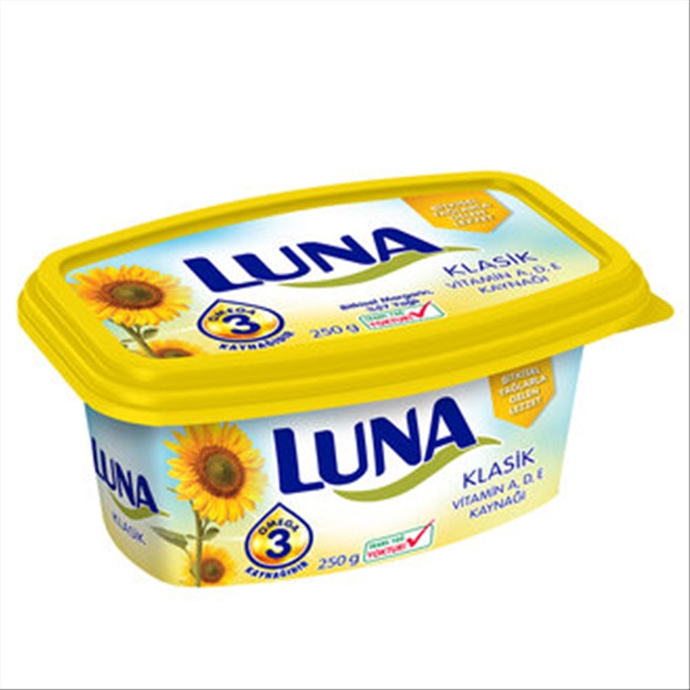 resm Luna Klasik Kase Margarin 250 g