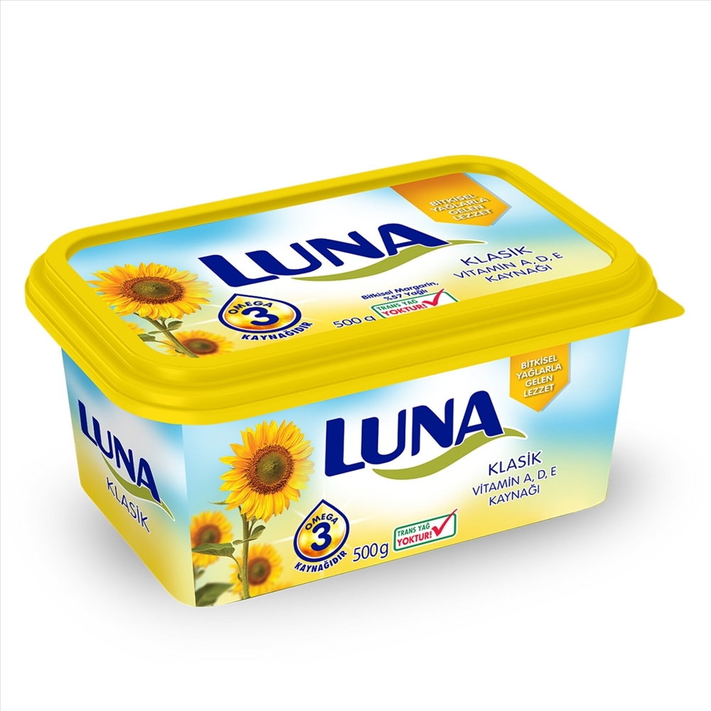 resm Luna Klasik Kase Margarin 500 g