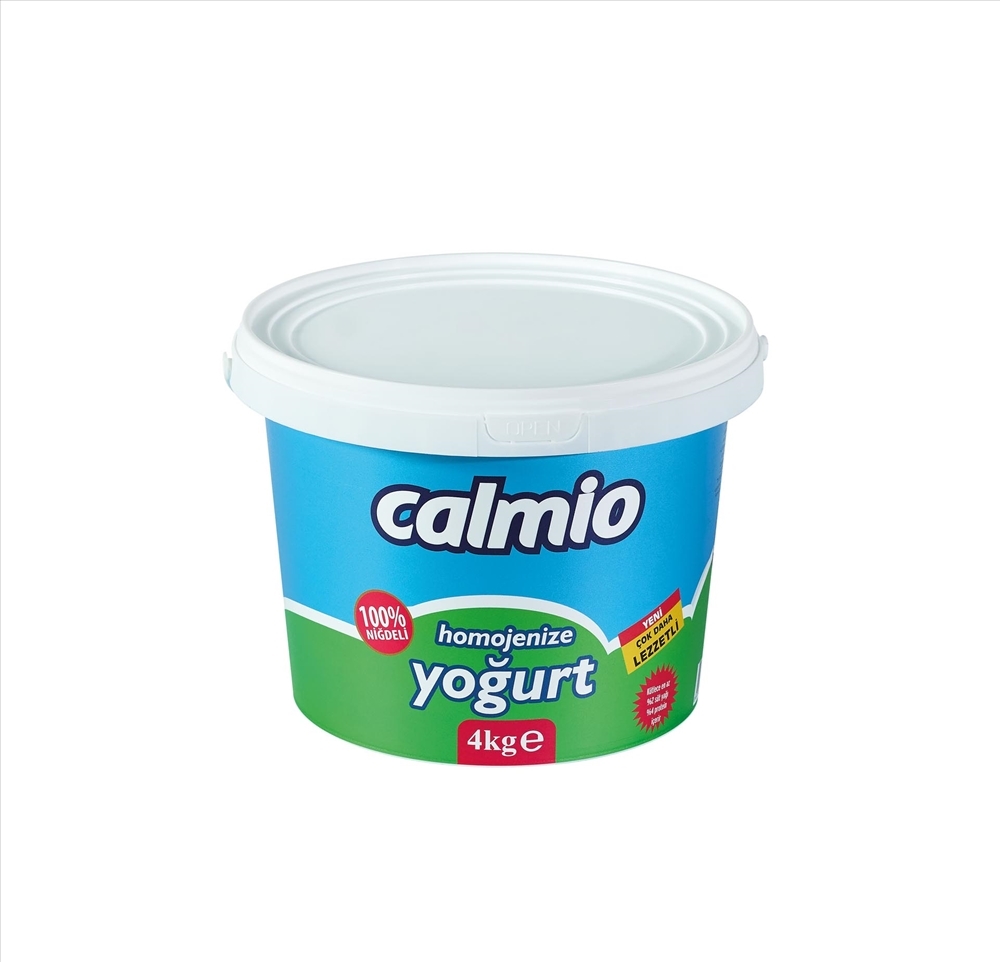resm Calmio Yarım Yağlı Kova Yoğurt 4 kg