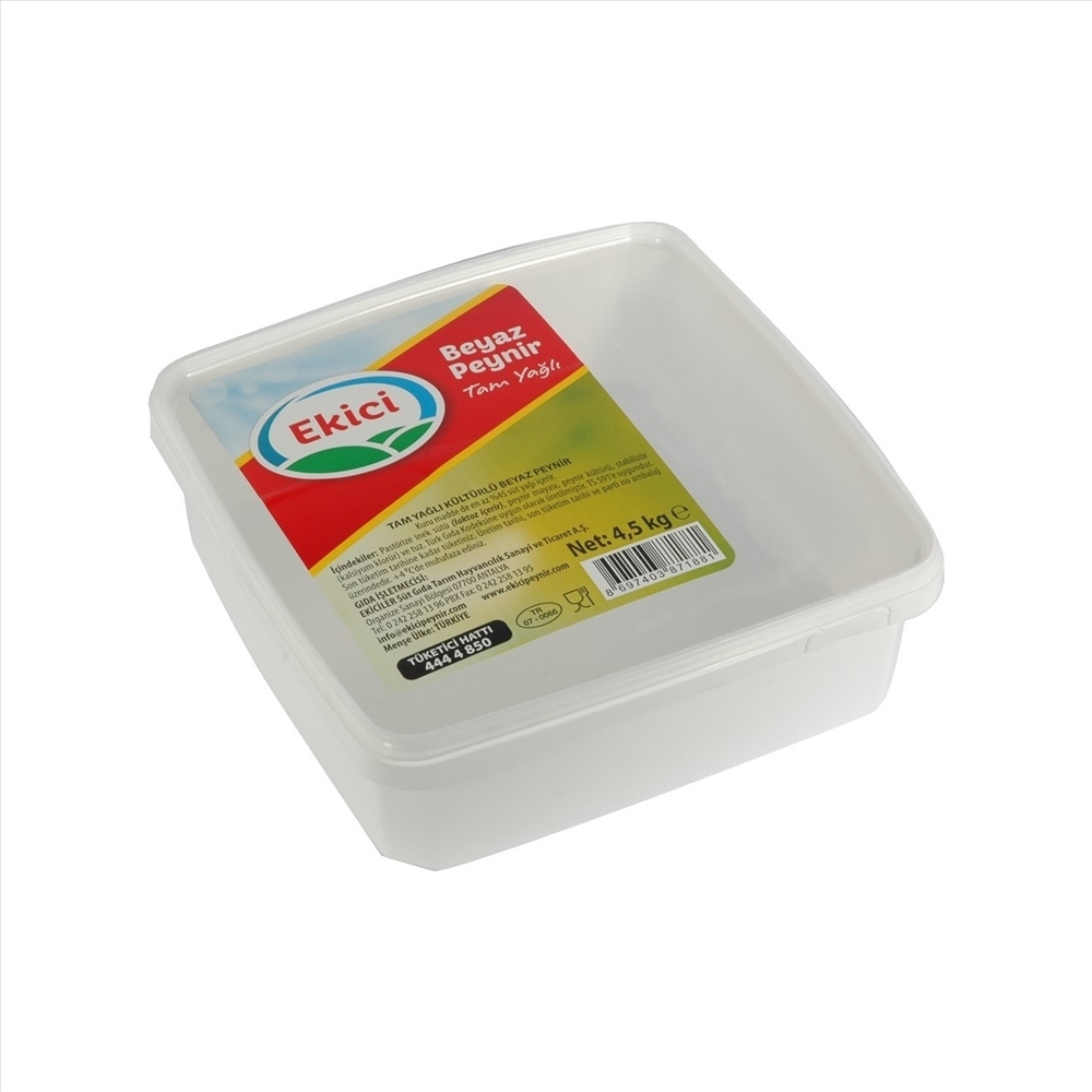 resm Ekici Tam Yağlı Beyaz Peynir 4,5 kg