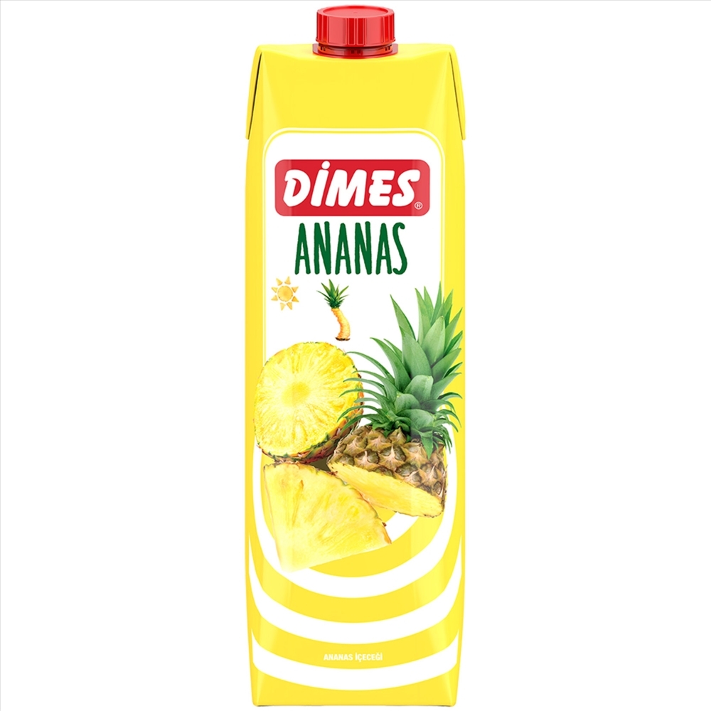 resm Dimes Ananas Aromalı İçecek 1 L