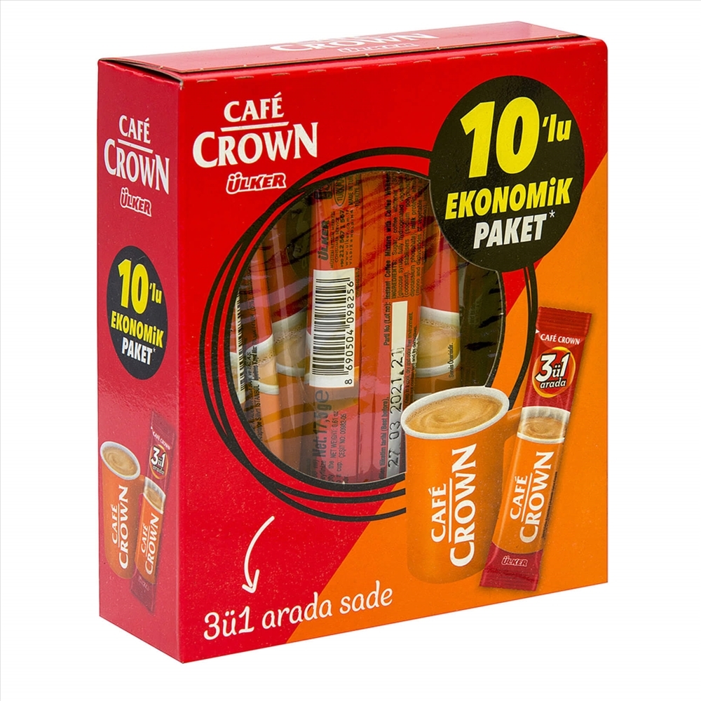 resm Ülker Cafe Crown 3ü1 Arada 10x17,5 g
