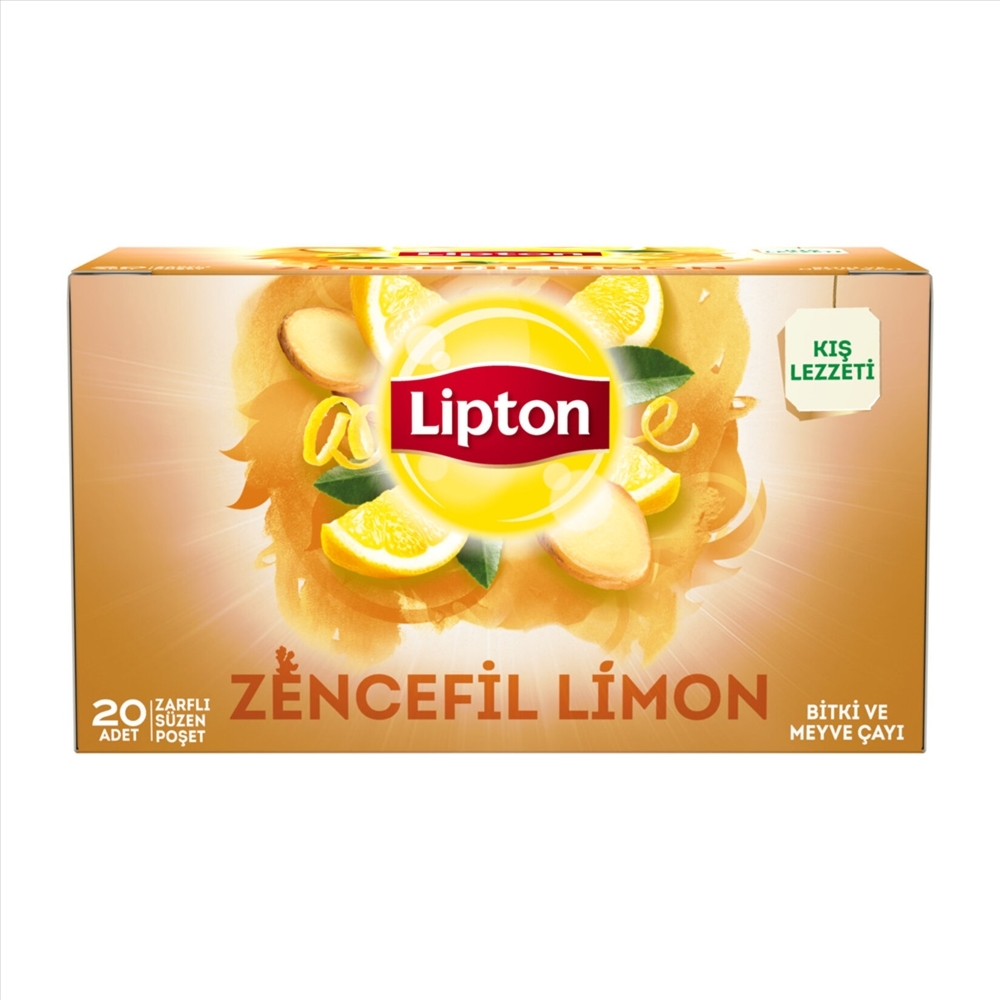resm Lipton Zencefil Limon Çayı 20'li