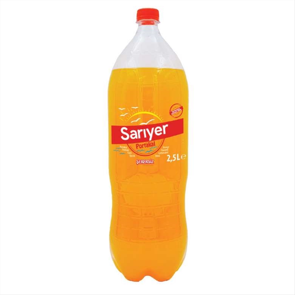 resm Sarıyer Portakal Şekersiz 2,5 L