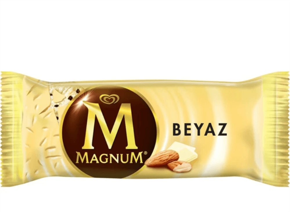 resm Algida Magnum Beyaz Çikolatalı 100 ml