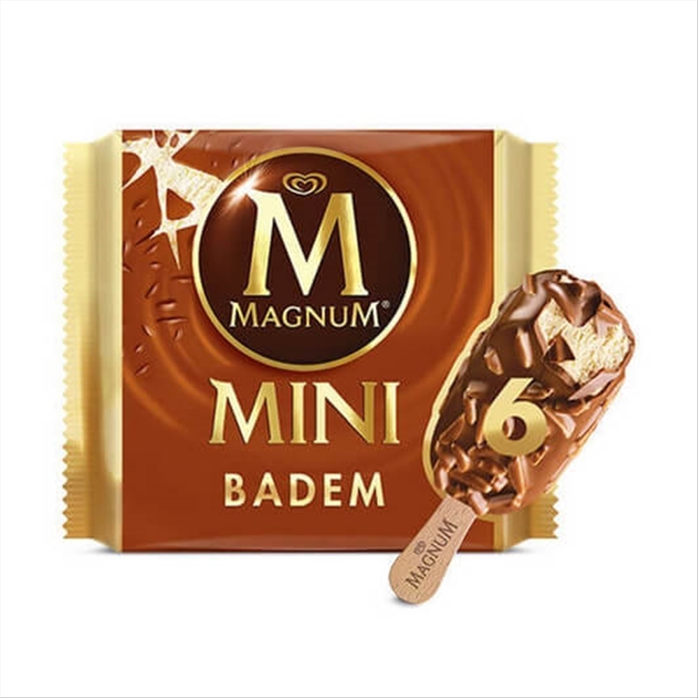 resm Algida Magnum Mini Badem 6x55 ml