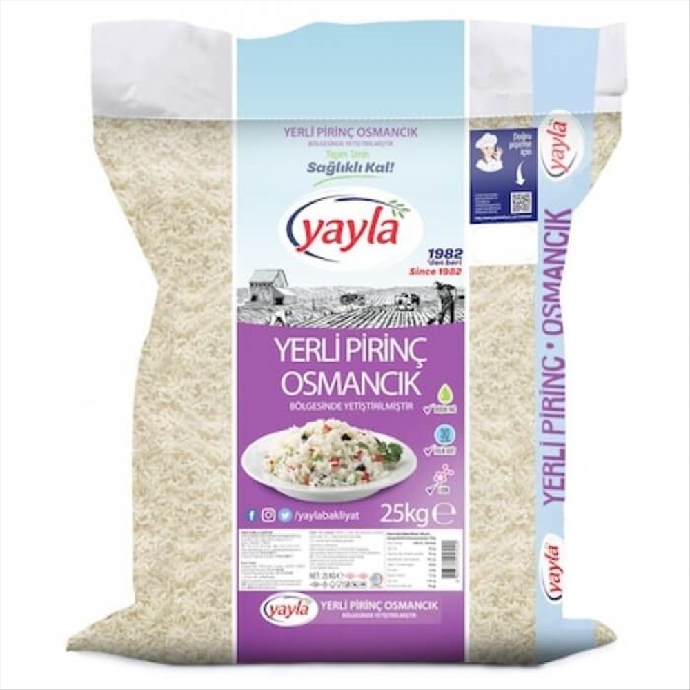 resm Yayla Osmancık Pirinç 25 kg