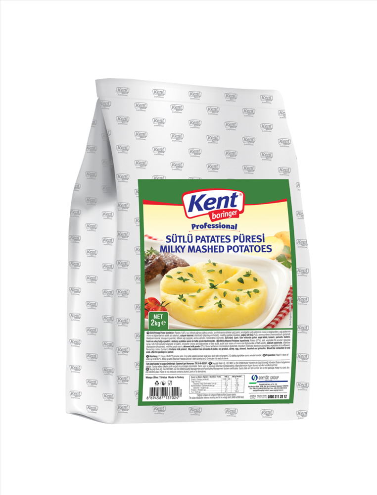 resm Kent Boringer Sütlü Patates Püresi 2 kg