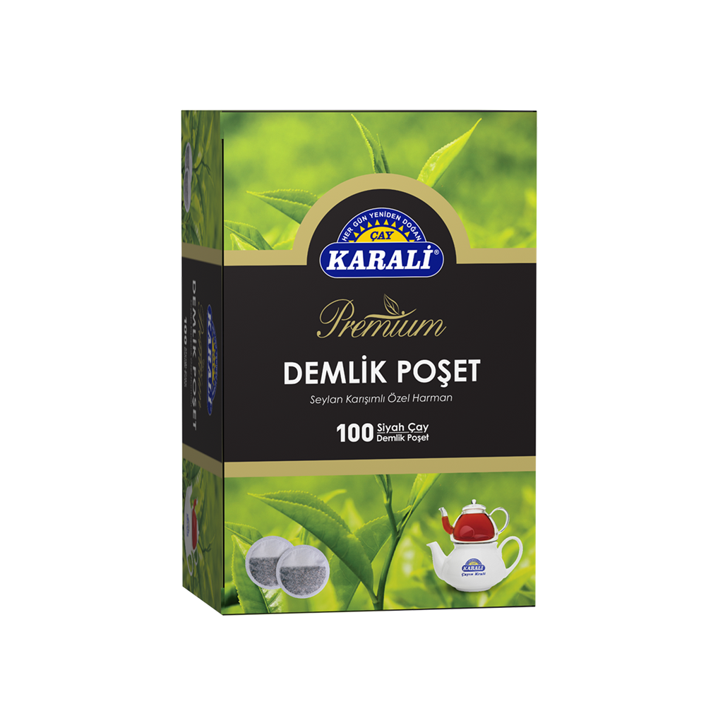 resm Karali Premium Demlik Poşet Çay 100x3,2 g