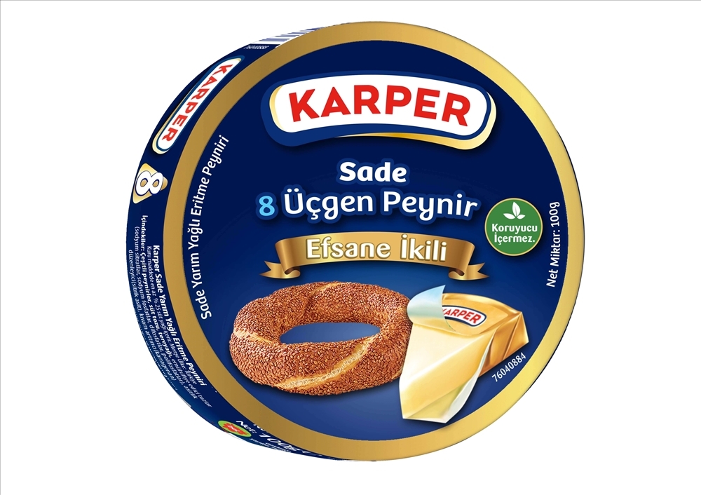 resm Karper Üçgen Peynir 8x12,5 g