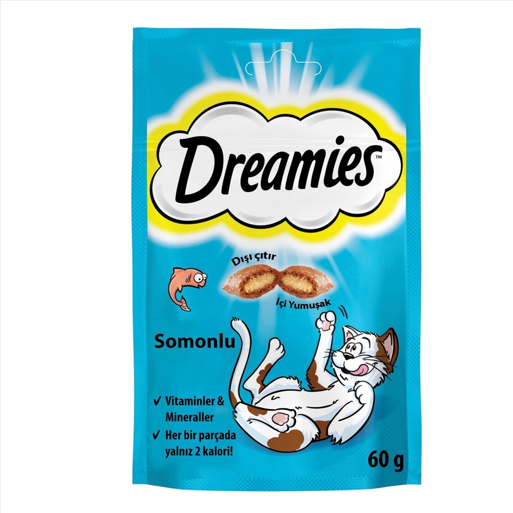 resm Dreamies Somonlu Kedi Ödül Maması 60 g