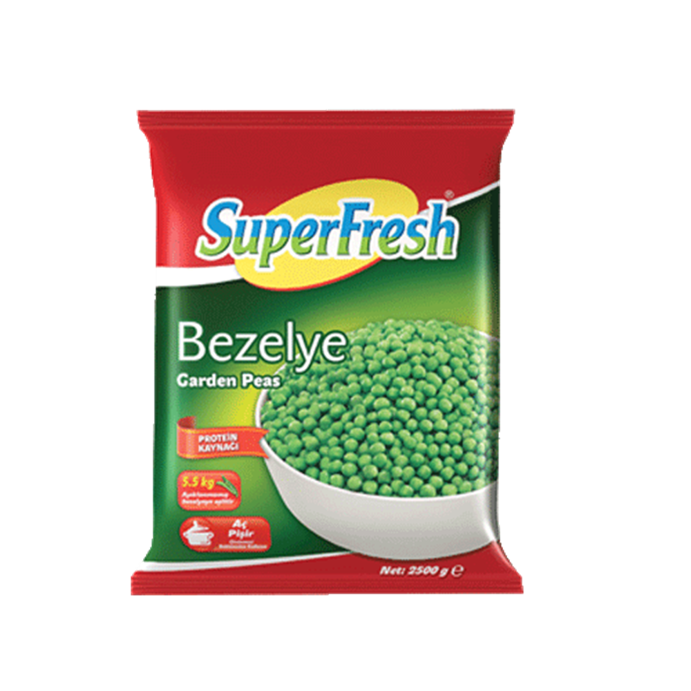 resm Superfresh Bezelye 2,5 kg