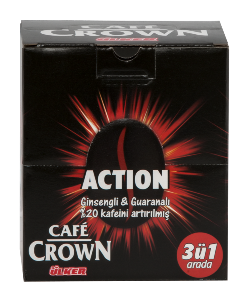 resm Ülker Cafe Crown 3ü1 Arada Action 24x18 g