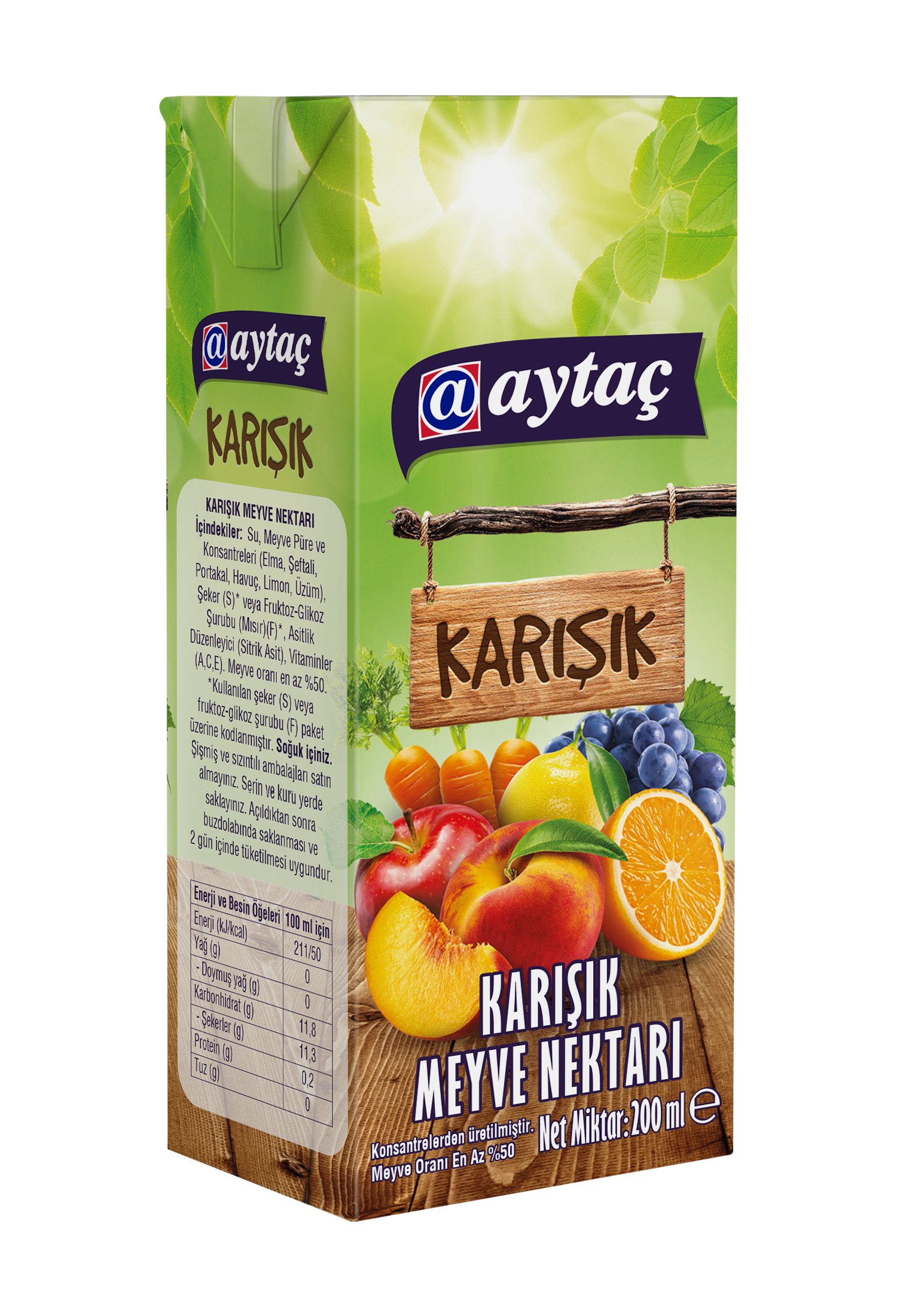 resm Aytaç Nektar Karışık 200 Ml