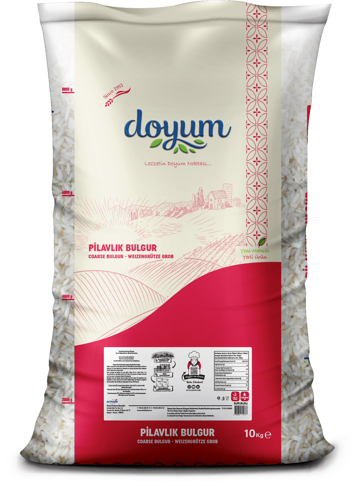 resm Doyum Pilavlık Bulgur 10 Kg