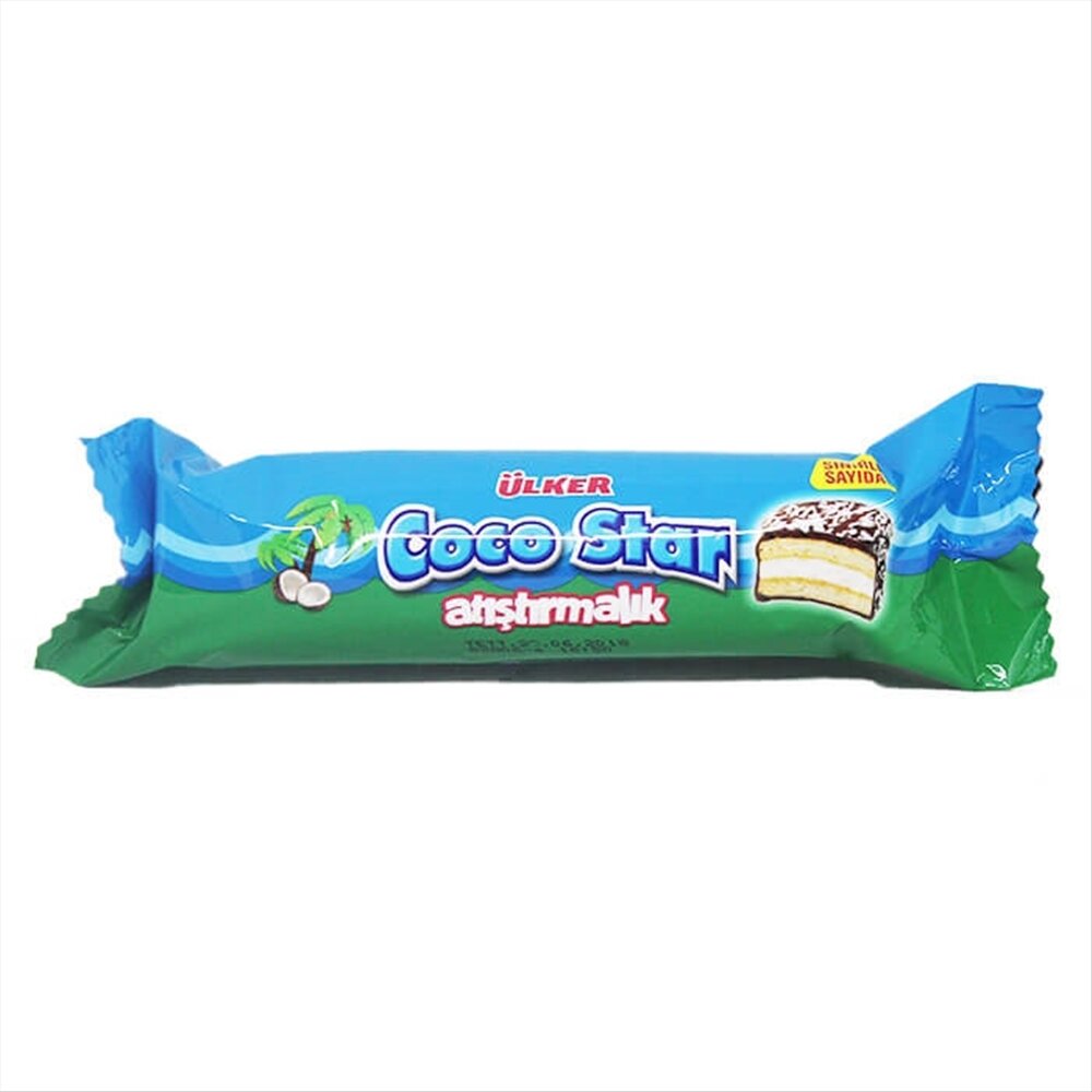Ülker Cocostar Atıştırmalık Pasta 66 g 24'lü | Bizim Toptan Market