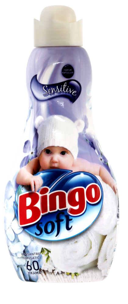 Bingo Sensitive Yumuşatıcı Konsantre 1,44 L | Bizim Toptan Market