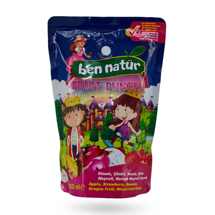 resm Ben Natür Camping Fruits 200 Ml